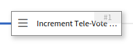 The Increment Tele-Vote Statistic Node