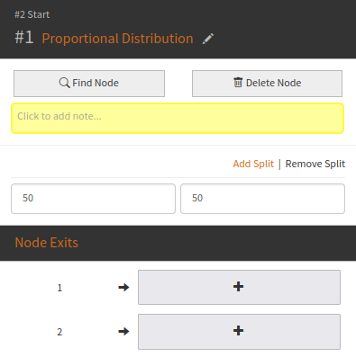 the proportional routing node